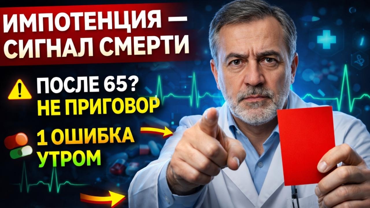 Импотенция уходит, если сделать это — совет врача для мужчин 65+