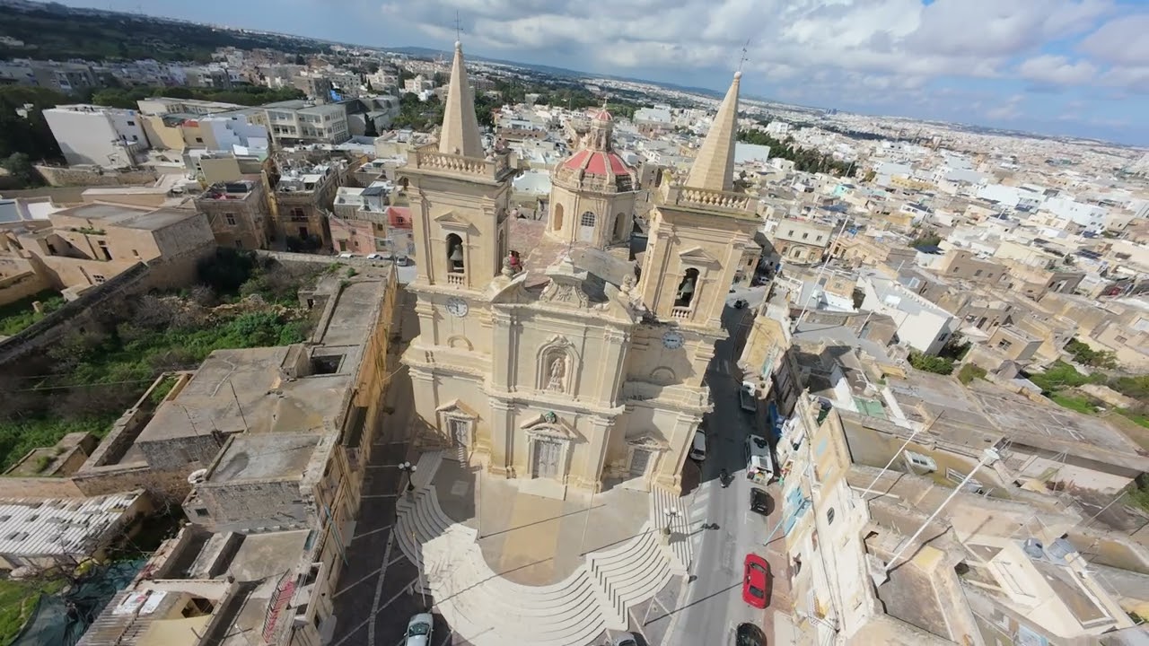 Malta: Tarxien 2025 (Drone Flight 4K)