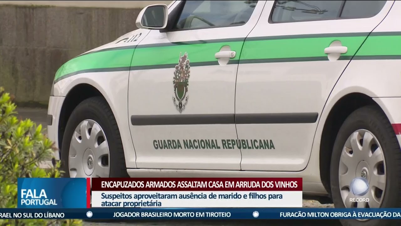 Encapuzados armados assaltam casa em Arruda dos Vinhos