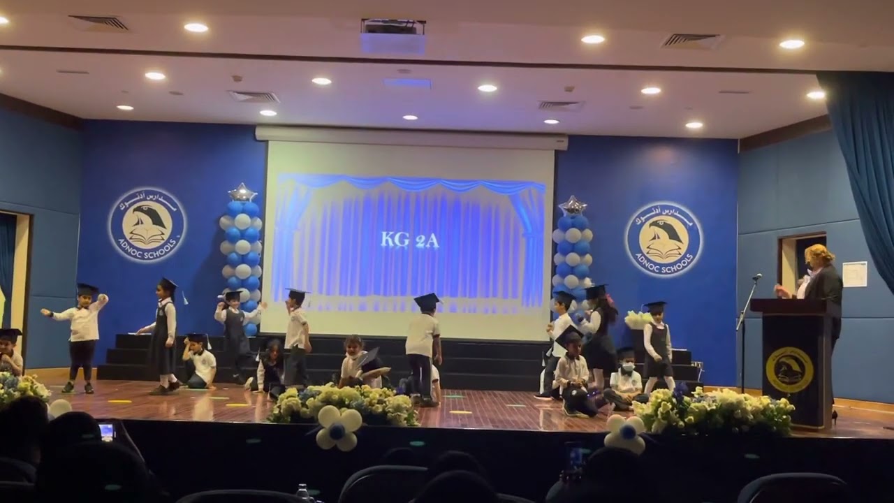 Mohamed kindergarten graduation 28/06/2022 Adnoc school