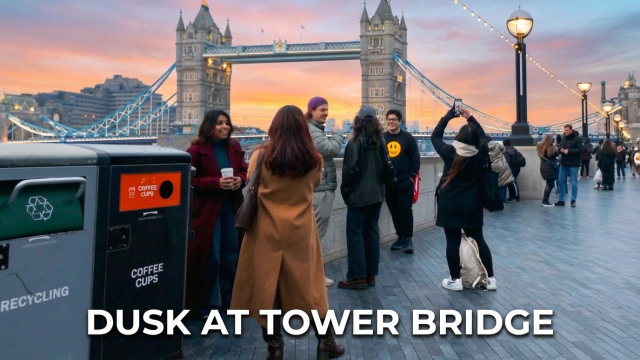 Tower Bridge City Walk | Why This Part of London Always Feels Alive (4K)