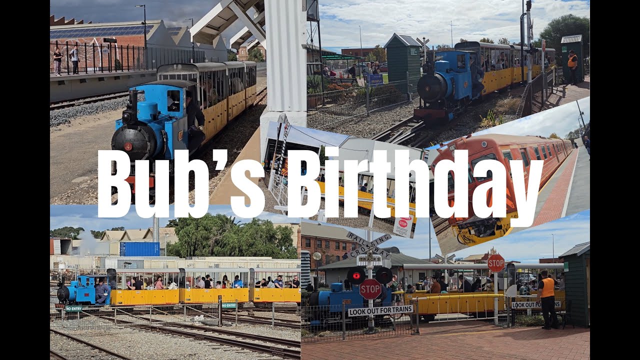 National Railway Museum Port Adelaide Bub's Birthday 27 April 2025