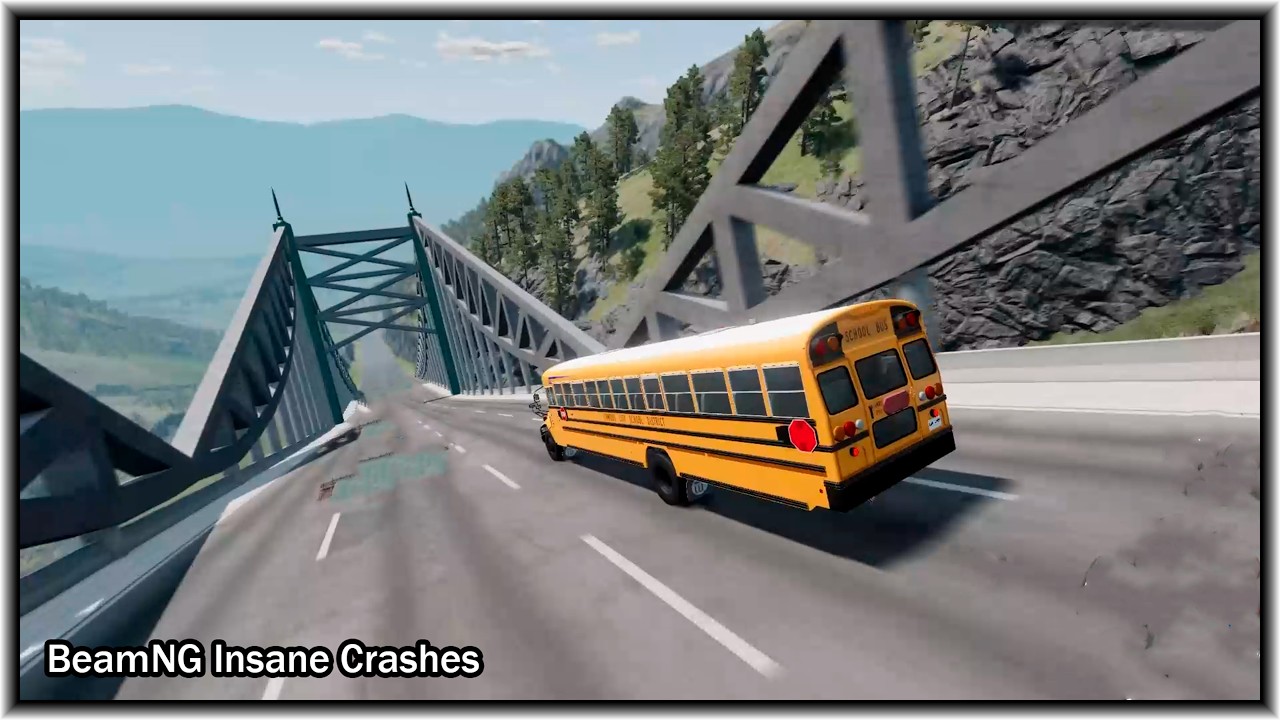 Full Throttle INSANE Long Downhill Mayhem! | Epic Crashes | BeamNG.drive #49