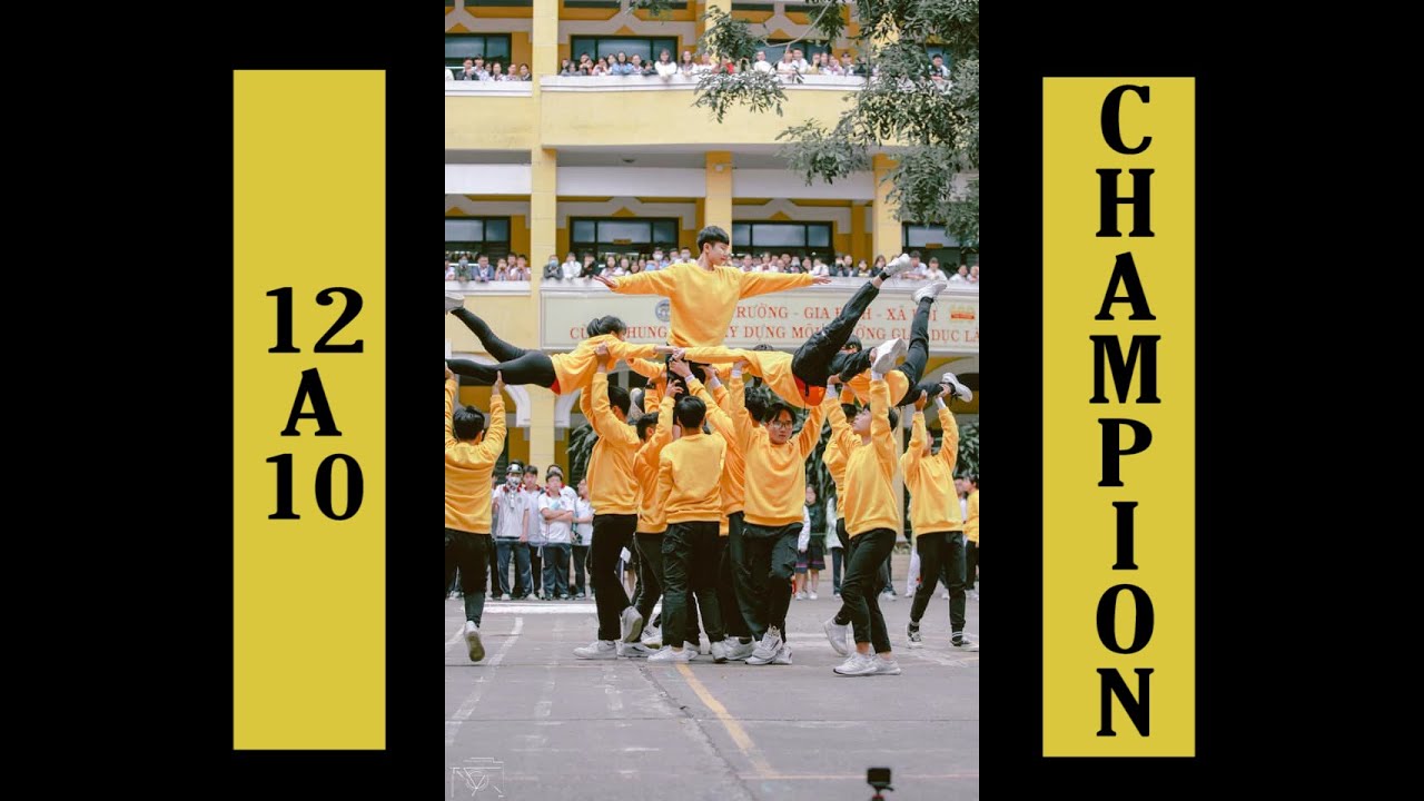 12A10 Quán Quân - FlashMob THPT Trưng Vương 2020