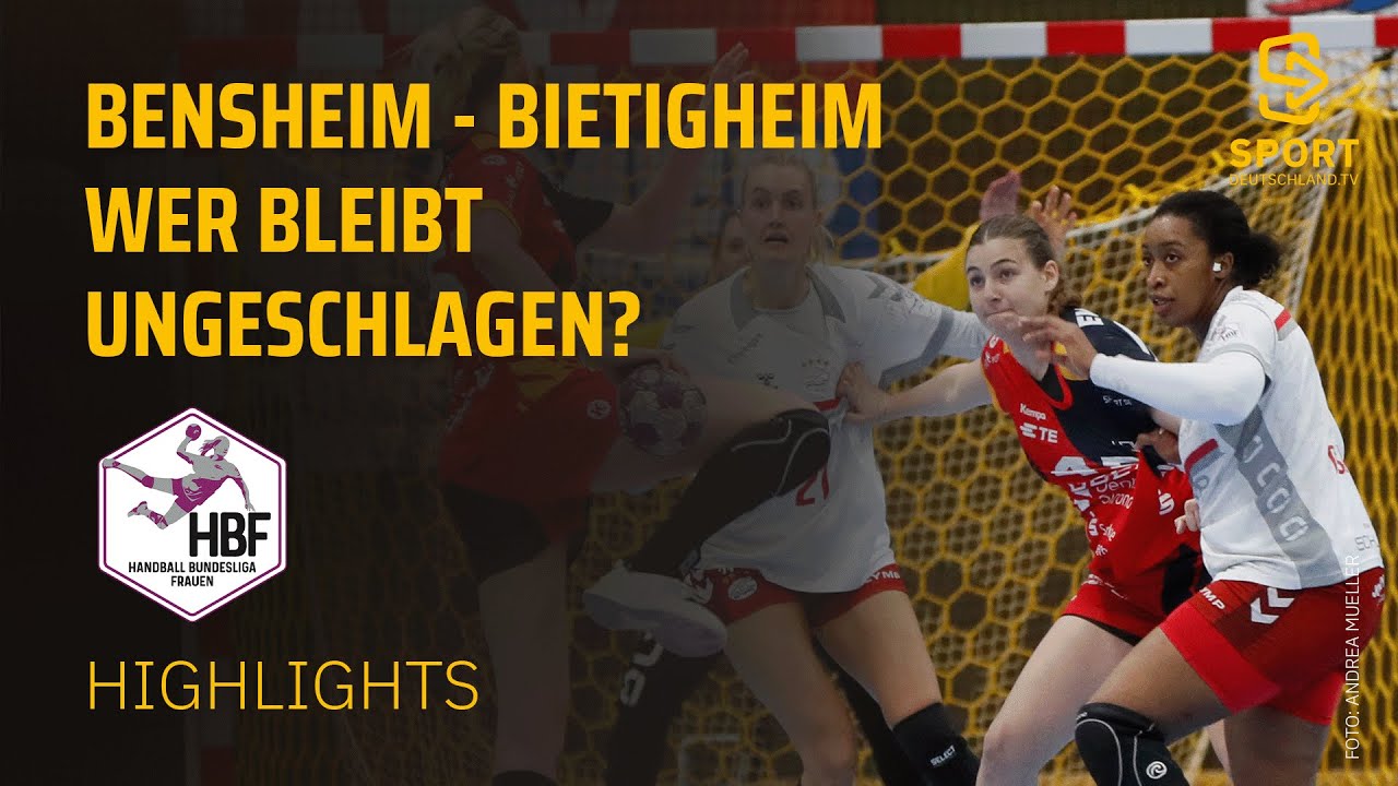 HSG Bensheim/Auerbach - SG BBM Bietigheim | Highlights - 5. Spieltag, HBF | SDTV Handball
