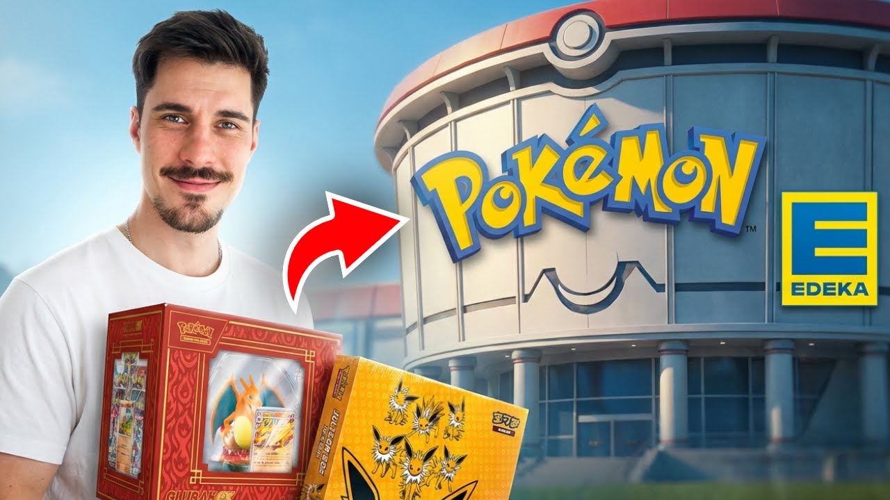MEHR WARE GEHT NICHT! 😱🔥 Unglaubliches Pokemon ANGEBOT im Edeka! + Pokemon Booster Opening