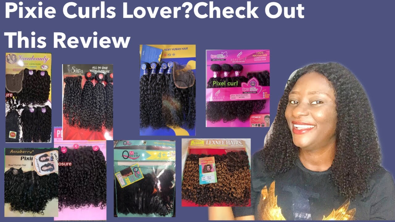 Top 10 Pixie Curls Human Hairs/Blend Hair To Check Out|Affordable  Pixie Curls Packet Hairs