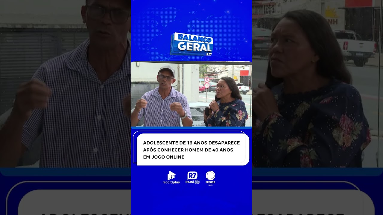 Adolescente de 16 anos desaparece ap&oacute;s conhecer homem em jogo online