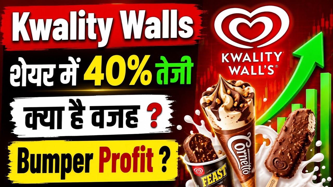 Kwality Walls Share News | Why is Kwality Walls Share Rising? | Kwality Walls Share | Kwality Walls