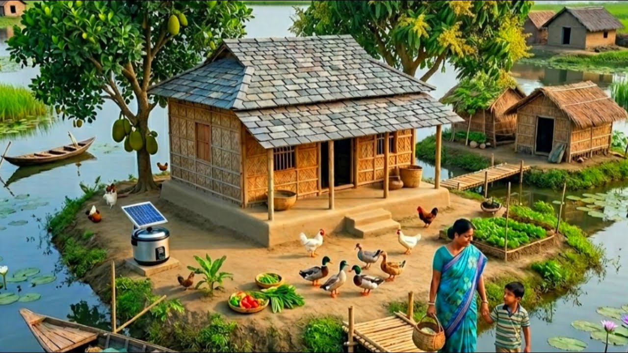 🌿 Live | বসন্তের রঙে রঙিন বাংলার গ্রাম🌾 | Relaxing Rural Village Scenes | Nature & Peaceful Life