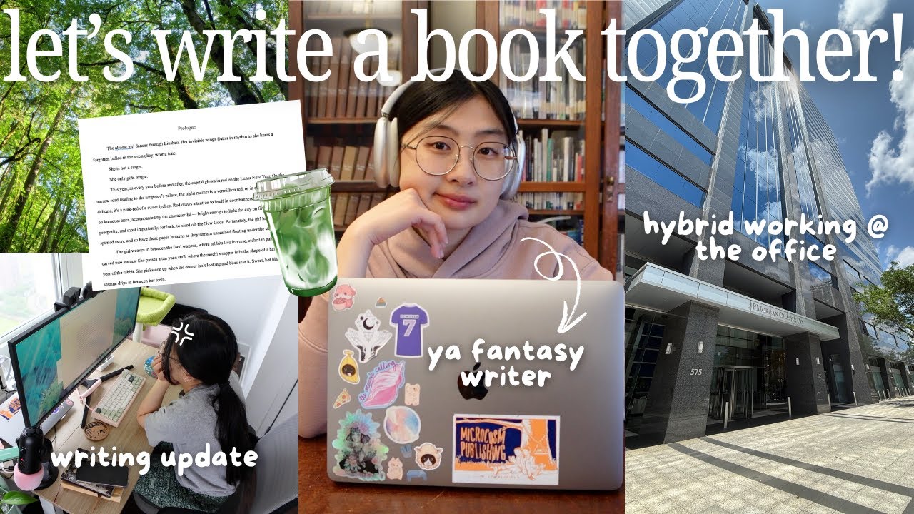 WRITING VLOG 🖇️ VERY productive week revising my book while juggling a 9-5 (+ publication news!!)
