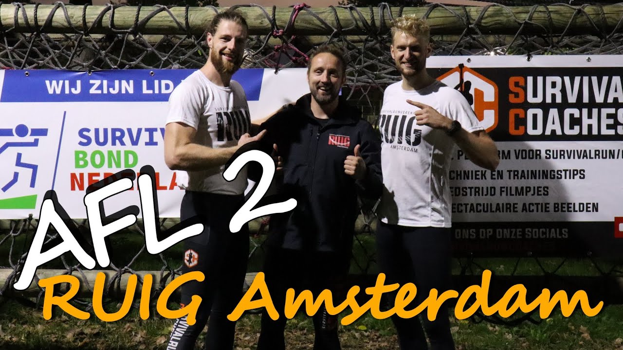 Potje klimmen bij (2) - Survivalrun Vereniging RUIG Amsterdam