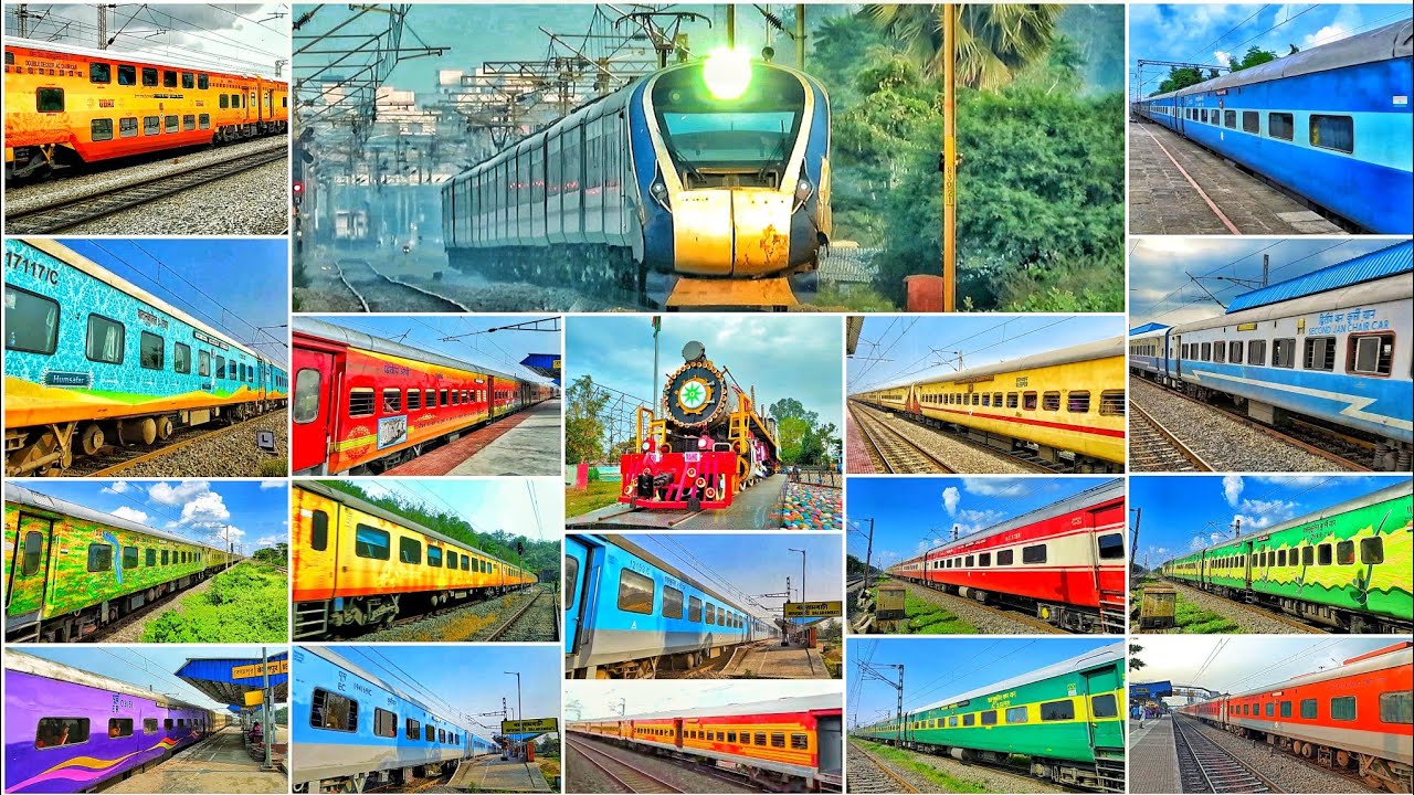 All Types Train's of Indian railways [2020] VANDE BHARAT+ GATIMAN+ TEJAS+ RAJDHANI+ SHATABDI+  UDAY