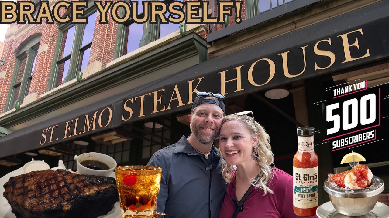 We're Celebrating 500 SUBSCRIBERS at St. Elmo's! | Indianapolis, Indiana
