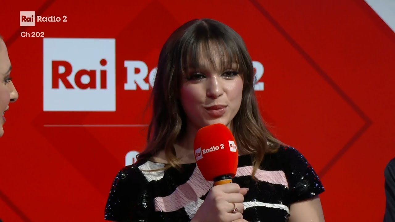 Intervista a Sarah Toscano (Serata Finale) - Radio 2 a Sanremo