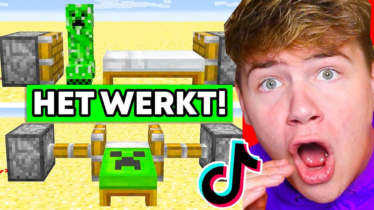 MINECRAFT LIFEHACKS Die ECHT WERKEN! (TIKTOK LIFEHACKS)