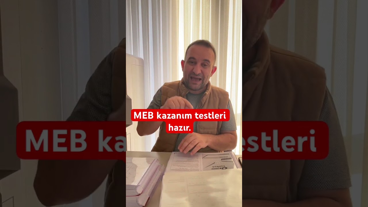 MEB kazanım testleri