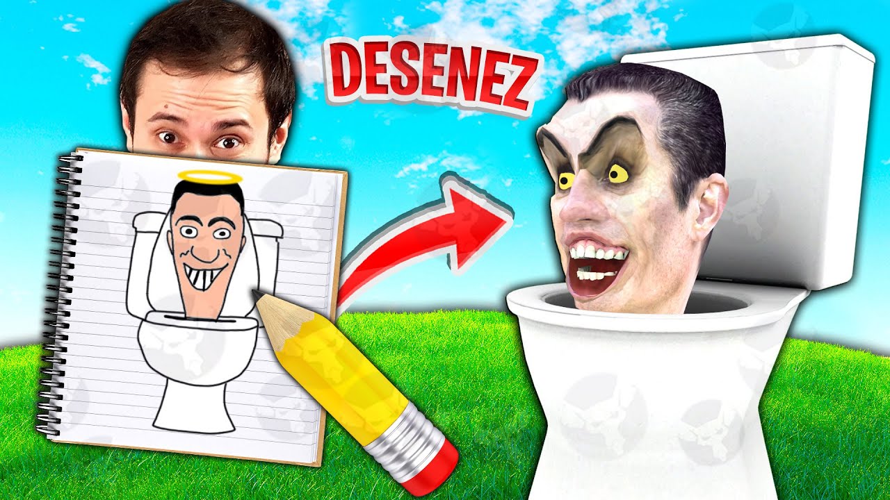 ORICE *DESENEZ* Devine REALITATE! Skibidi WC ?