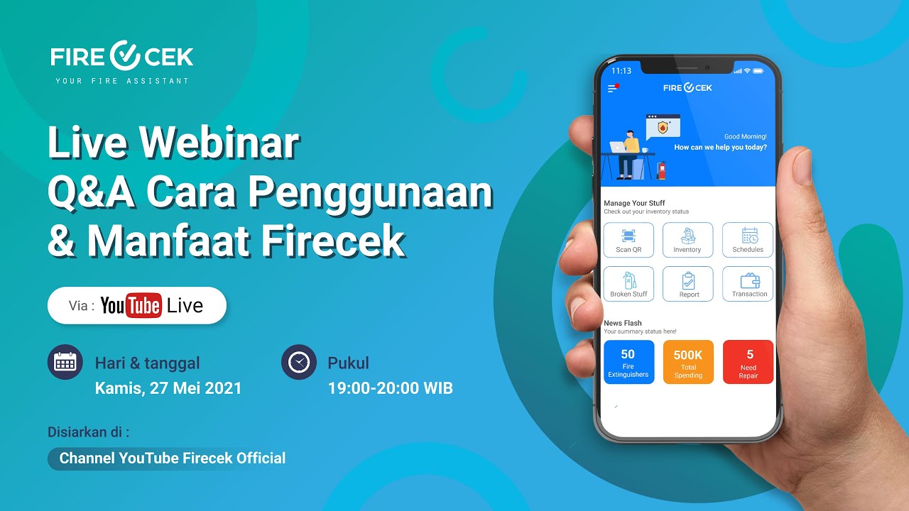 🔴 LIVE WEBINAR Q&A - Cara Penggunaan & Manfaat Firecek