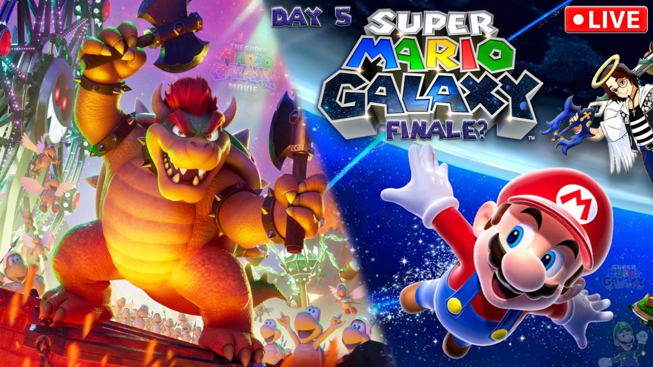 ⭐The Fate of the Universe!☄️ Let's Play Super Mario Galaxy [Day 5] 120 ⭐'s #TheSuperMarioGalaxyMovie