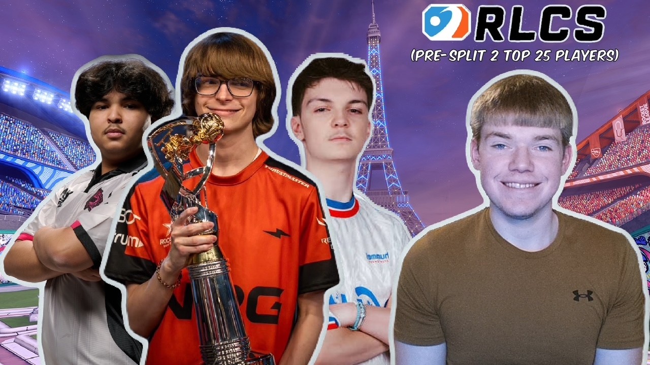 My RLCS 2026 Pre-Split 2 Top 25 Player Rankings!