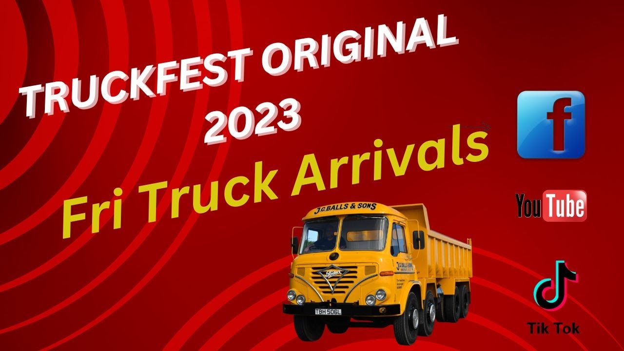 Truckfest @Newark 2023 Truck Arrivals #trucking #showtruck