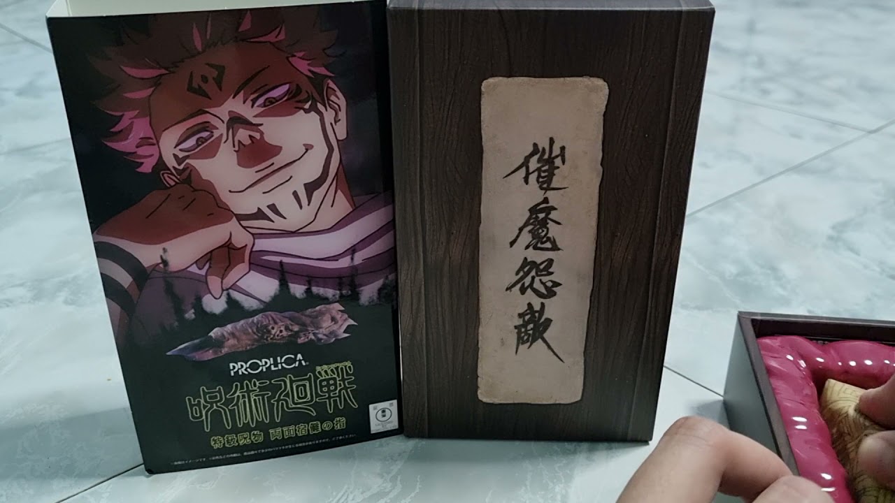 Unboxing PROPLICA Jujutsu Kaisen - Special Grade Cursed Object: Ryomen Sukuna's Finger