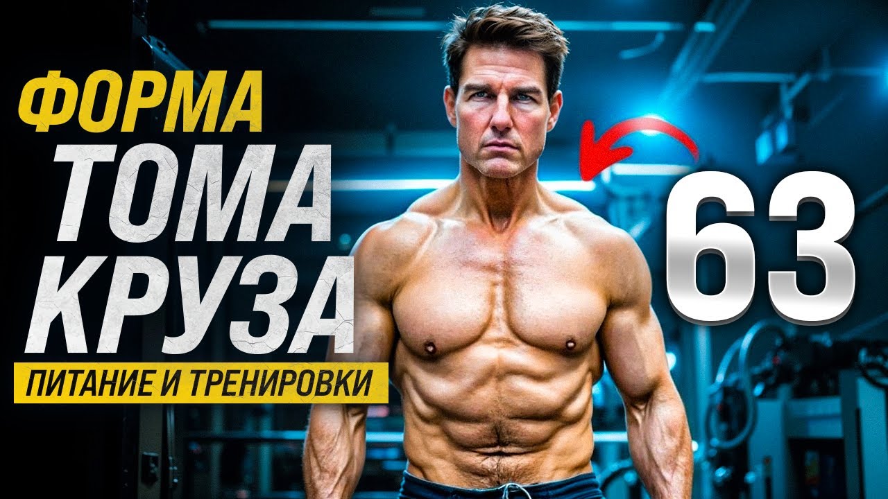 Рацион питания и тренировки Тома Круза в 63 года.