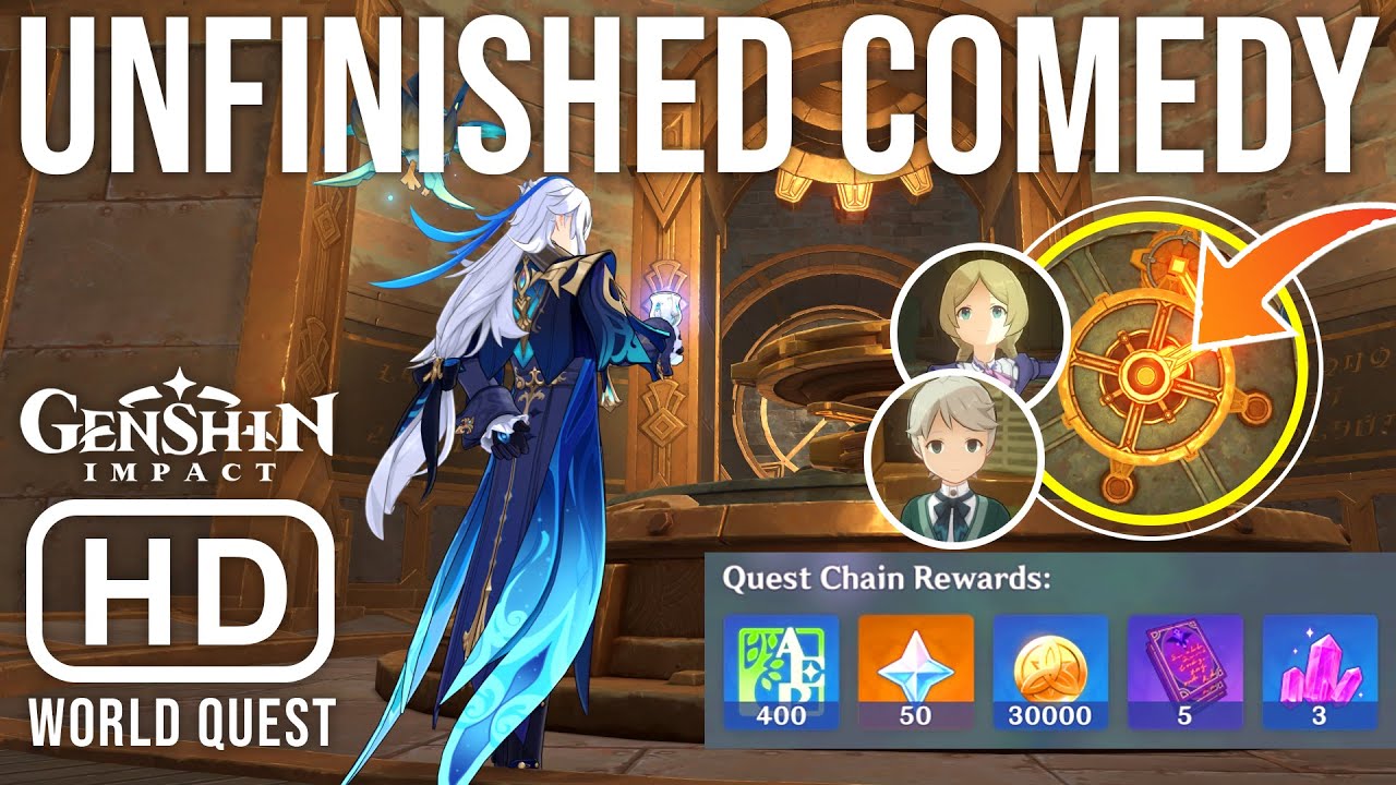 Unfinished Comedy Word Quest - Obtain Credit Coupons (Full Guide) - Genshin Impact 4.1