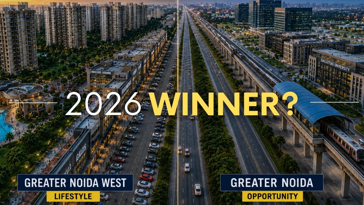 Greater Noida West vs Greater Noida: Best Area for Investment ?