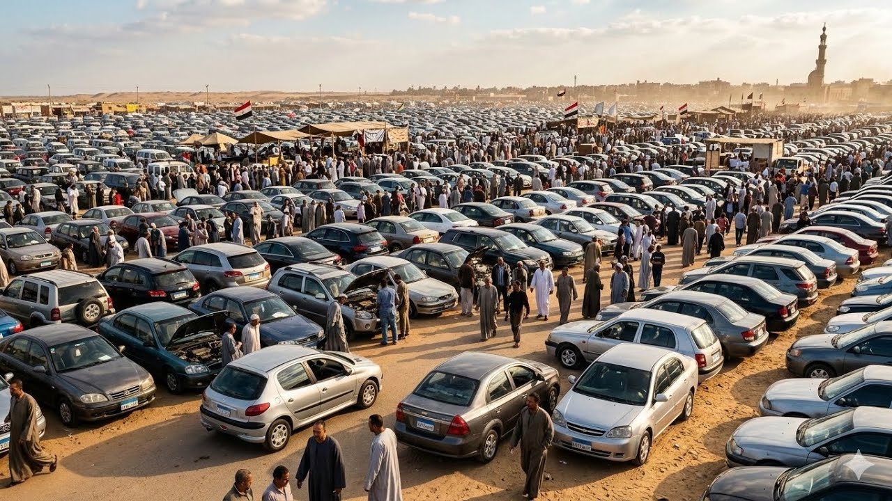 أول جمعة كانت تسخين.. النهاردة سوق السيارات 