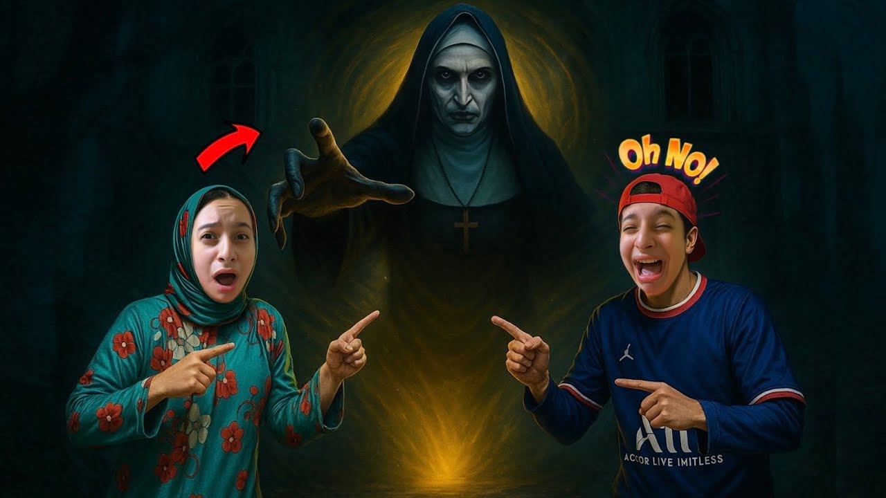 لما الراهبة الشريرة👺تهجم علي اخوك الصغير😭بسبب الكتاب السحري📚الملعون😱(الارض انشقت للجحيم)!💔روان ستارز