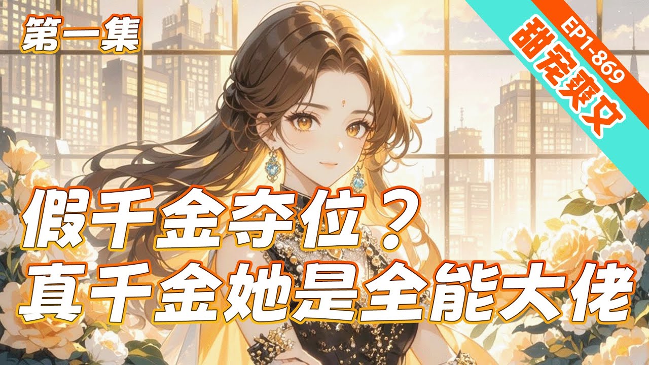 完结《假千金夺位？真千金她是全能大佬》第1集/共2集 被家族嫌弃的弃女竟是隐藏王者！医学圣手、金融巨鳄、古武宗师马甲层层掉落，顶流影帝跪求问诊，财阀太子甘当小弟。王者重生，强势翻盘，绝地反击！