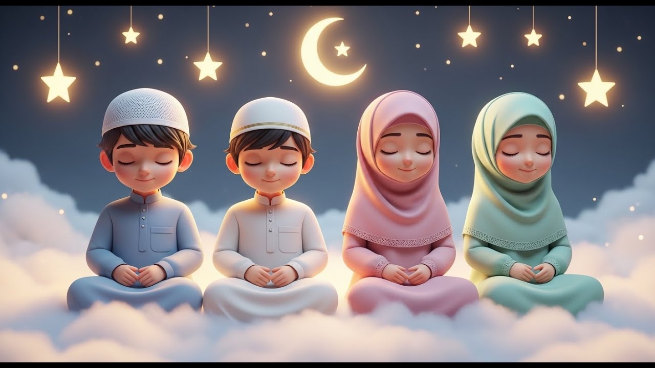 🕌 Pehla Kalma Tayyab 🌙 Dosra Kalma Shahadat 🤍 Teesra Kalma Tamjeed ✨Kids Islamic Educational Video📖