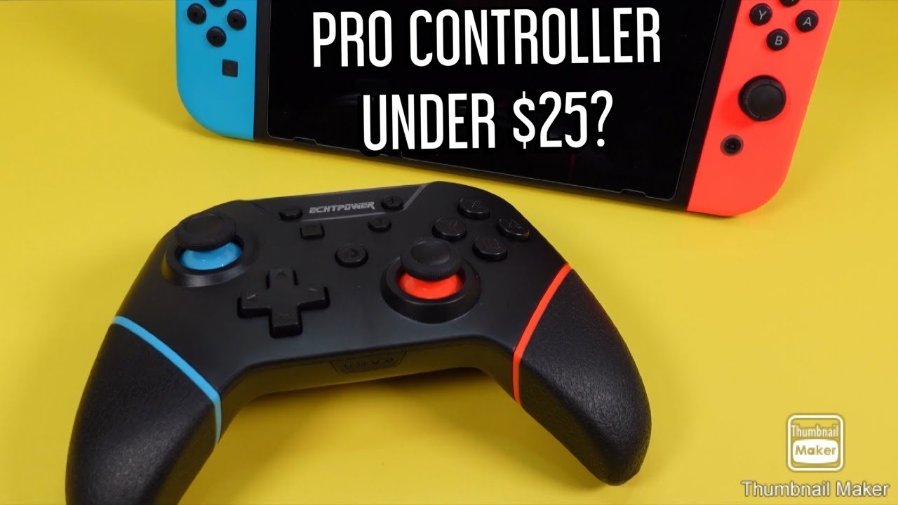 Nintendo Switch Controller Under $25 | ECHTPOWER Controller Unboxing