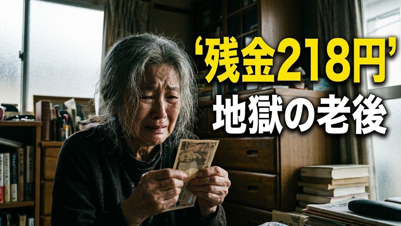 年金だけでは地獄…残金218円の75歳女性が息子を救った衝撃の理由