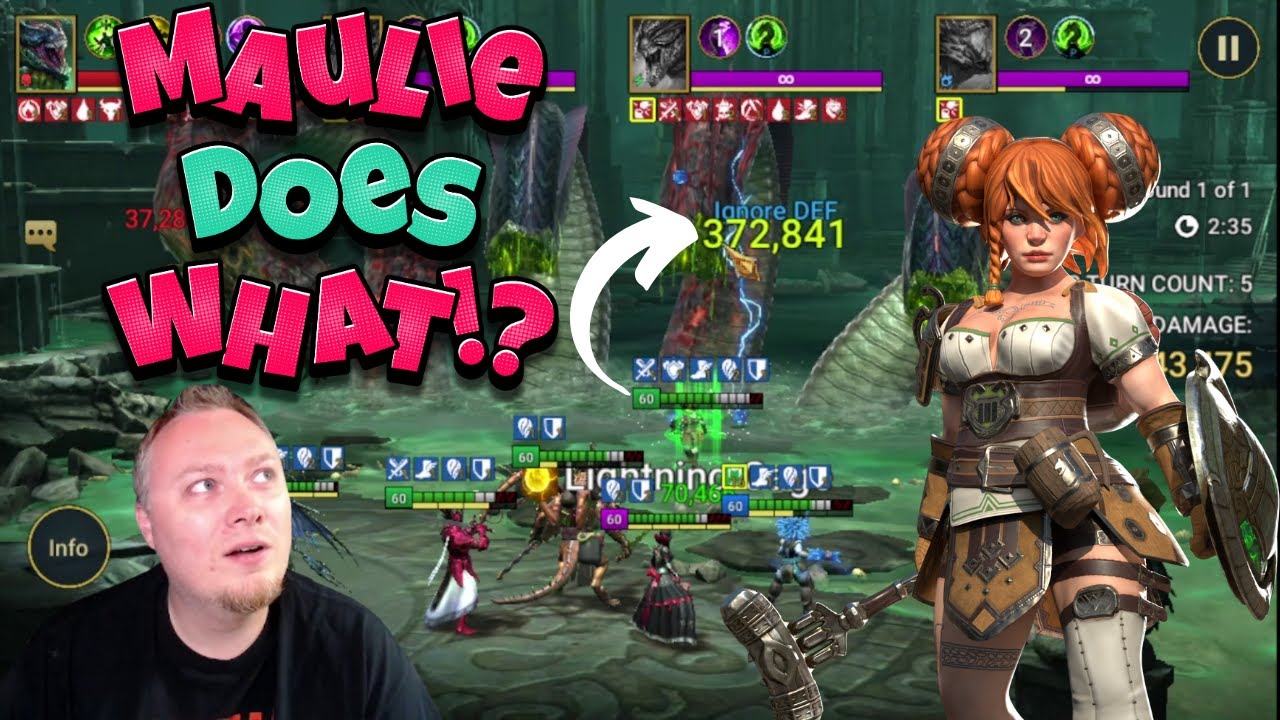 Maulie Hits Like Trunda!!  Raid: Shadow Legends