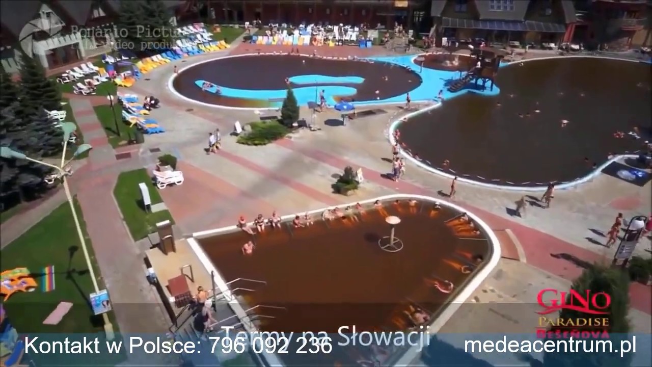 Baseny Termalne Besenova Słowacja. Termy Beszeniowa. Aquapark i hotel Besenova