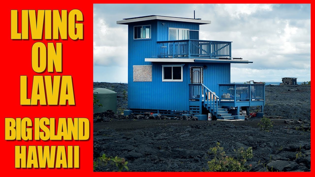Living On Lava Field | Off The Grid Big Island Hawaii