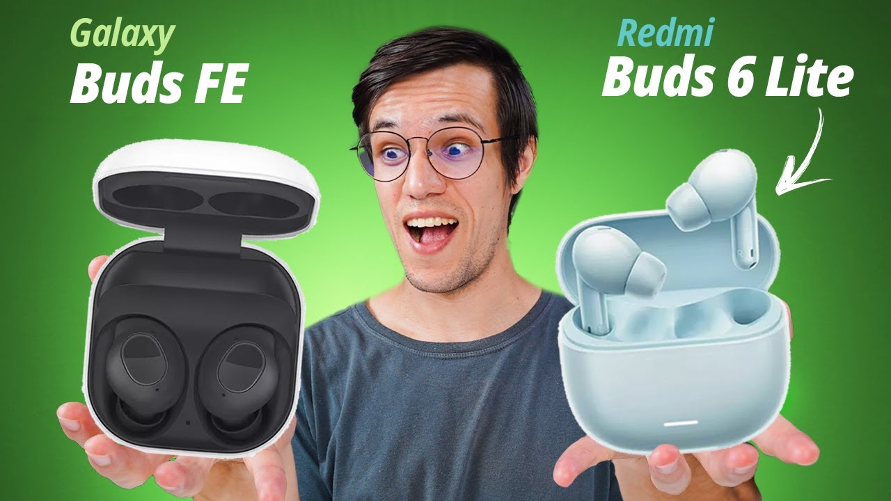 Galaxy Buds FE vs Redmi Buds 6 Lite - Qual é o Melhor? Comparativo