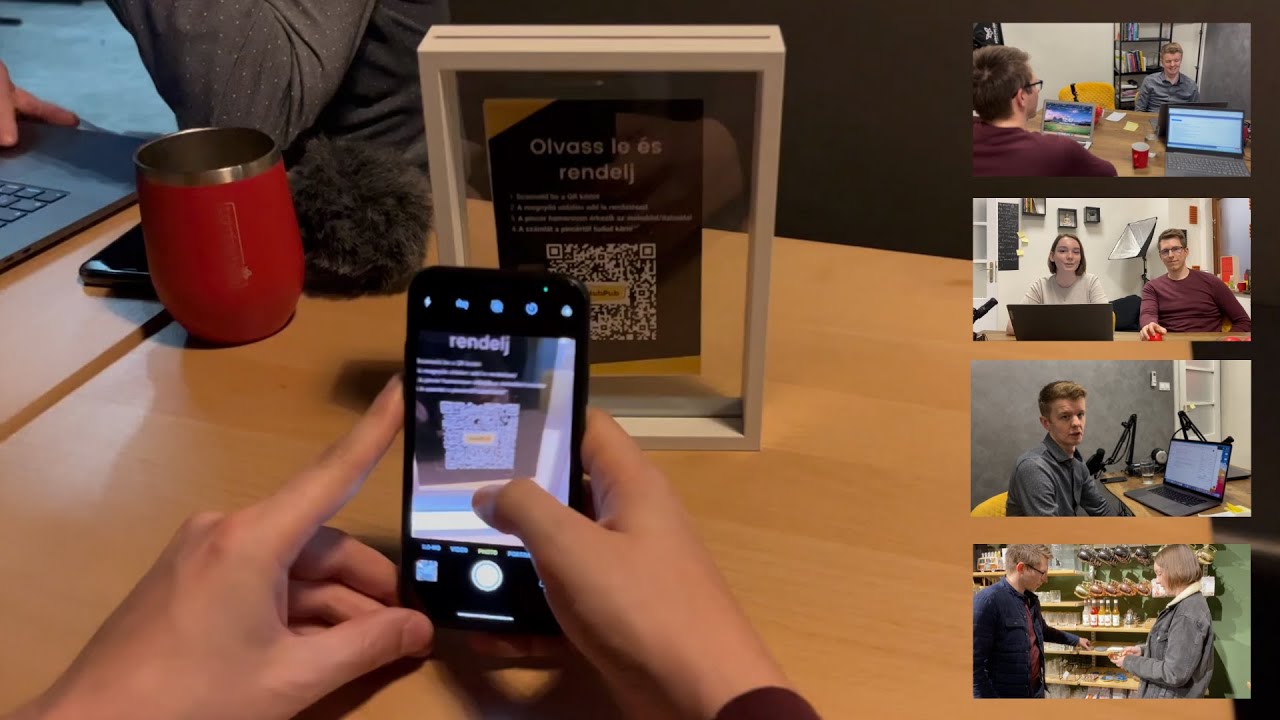 QR kódos mobilpincér appot készítettünk kódolás nélkül 8 óra alatt. Applikáció fejlesztés