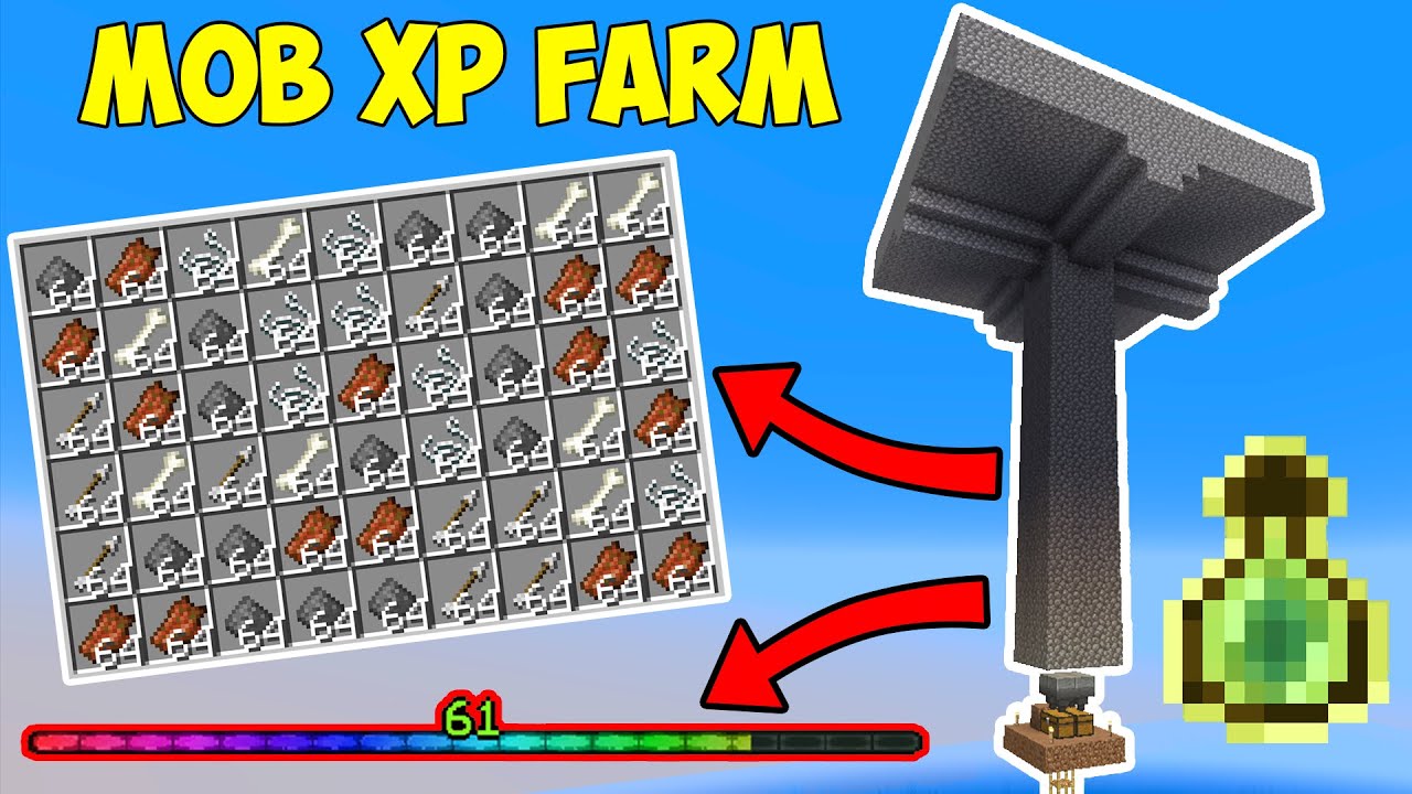 Minecraft Mob XP Farm Tutorial 1.18 - Minecraft Java and Bedrock Edition
