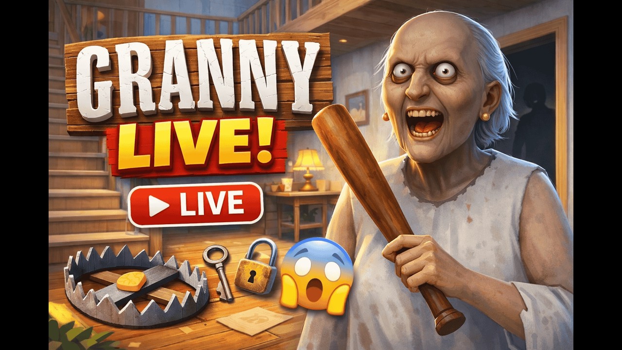 Granny  LIVE Gameplay 😱 #granny #live #gaming#short