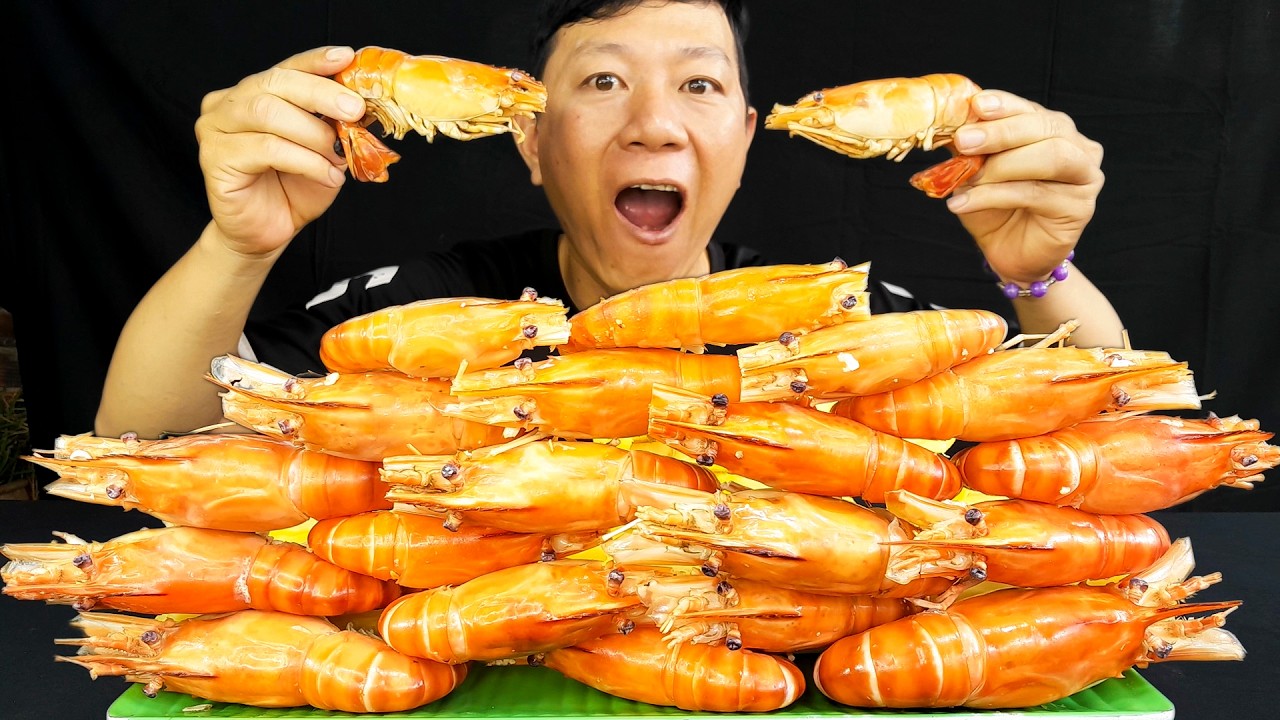 KINH KHỦNG mâm tôm càn xanh hấp sả | ATMT 7