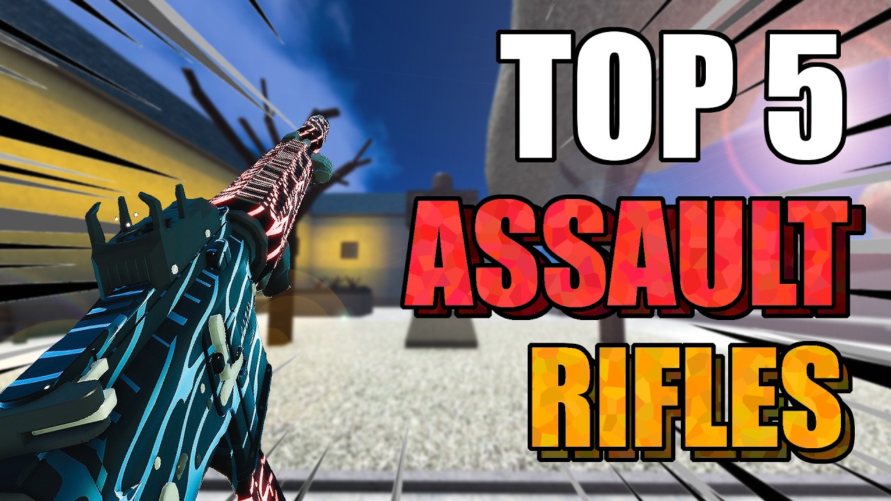 Top 5 *BEST* Assault Rifles | Phantom Forces Roblox 2026