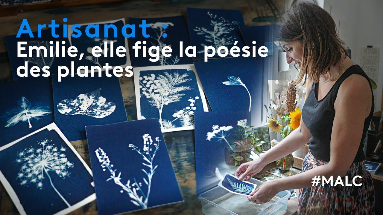 Artisanat : Émilie, elle fige la poésie des plantes
