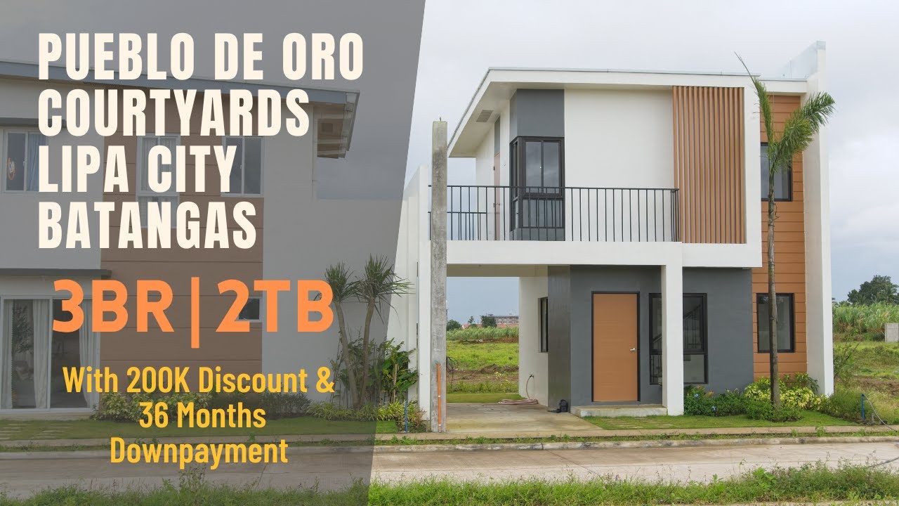 Iris Single Attached | Pueblo De Oro Courtyards Lipa Batangas