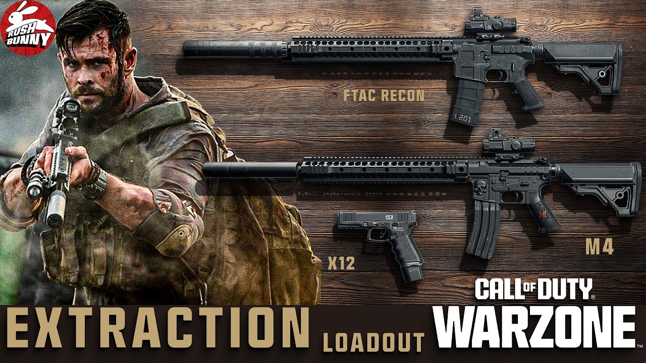 EXTRACTION - Tyler Rake weapon loadout in Call of Duty Warzone | 4K Gameplay