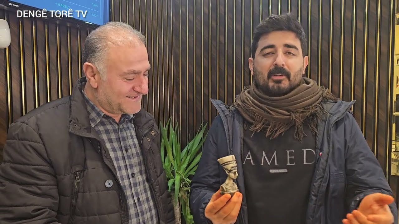 Şanoger Resul Bafeyî  jı Misrê  “Heykelê Nefertîtî “Dîyarî Rêwebere Dengê torê tv Metin Demir Tori  