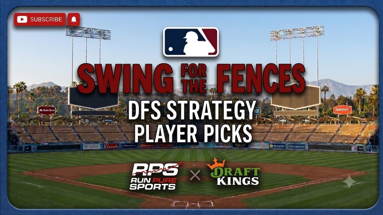 MLB DFS Picks & Strategy | RPS Print Factory